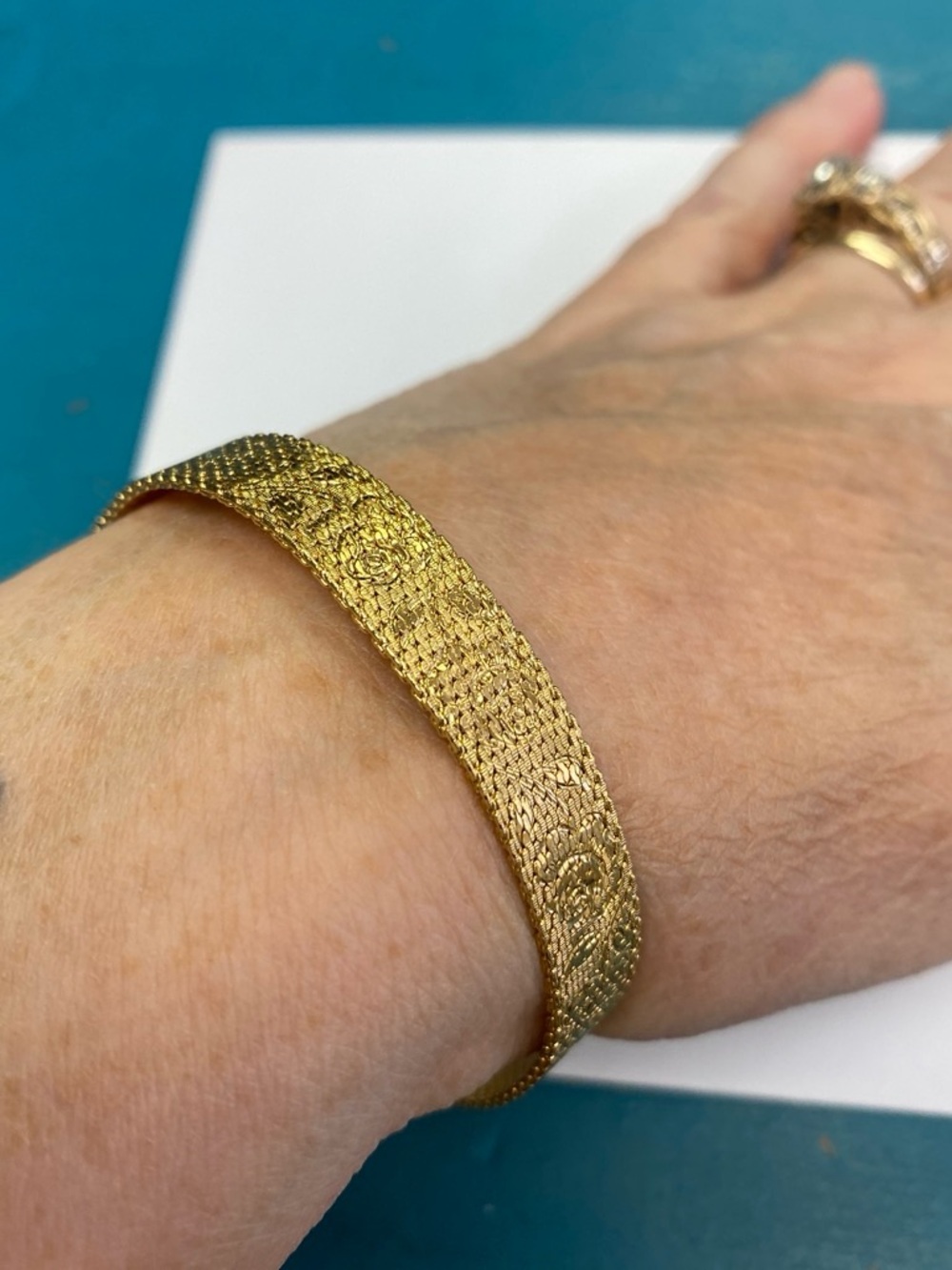 Vintage 1950’s signed Monet bracelet